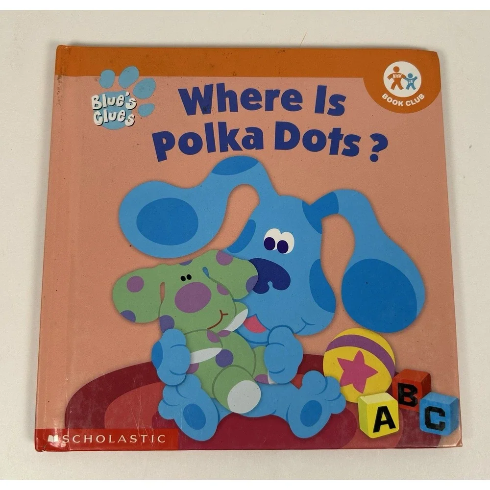 Blues Clues Scholastic Hardcover Book